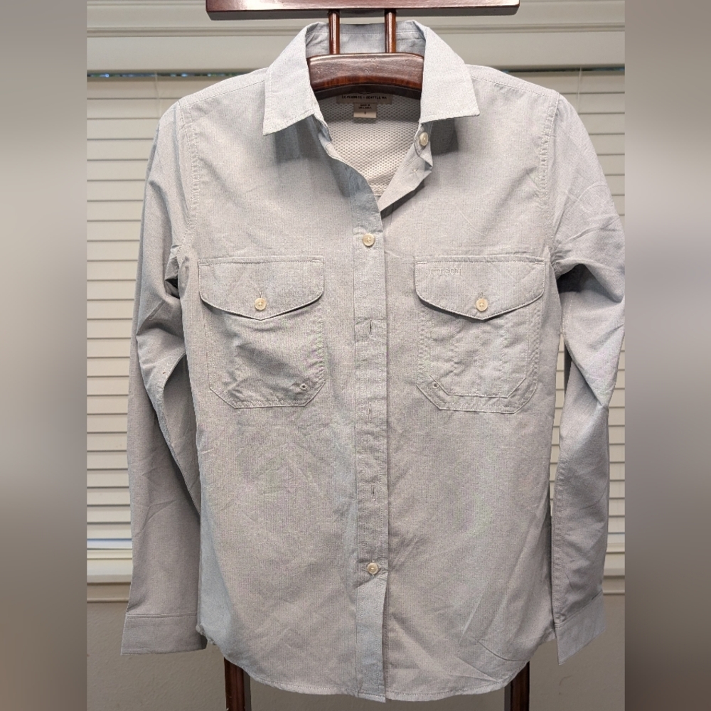 Filson Women's Lake Crescent Shirt EUC